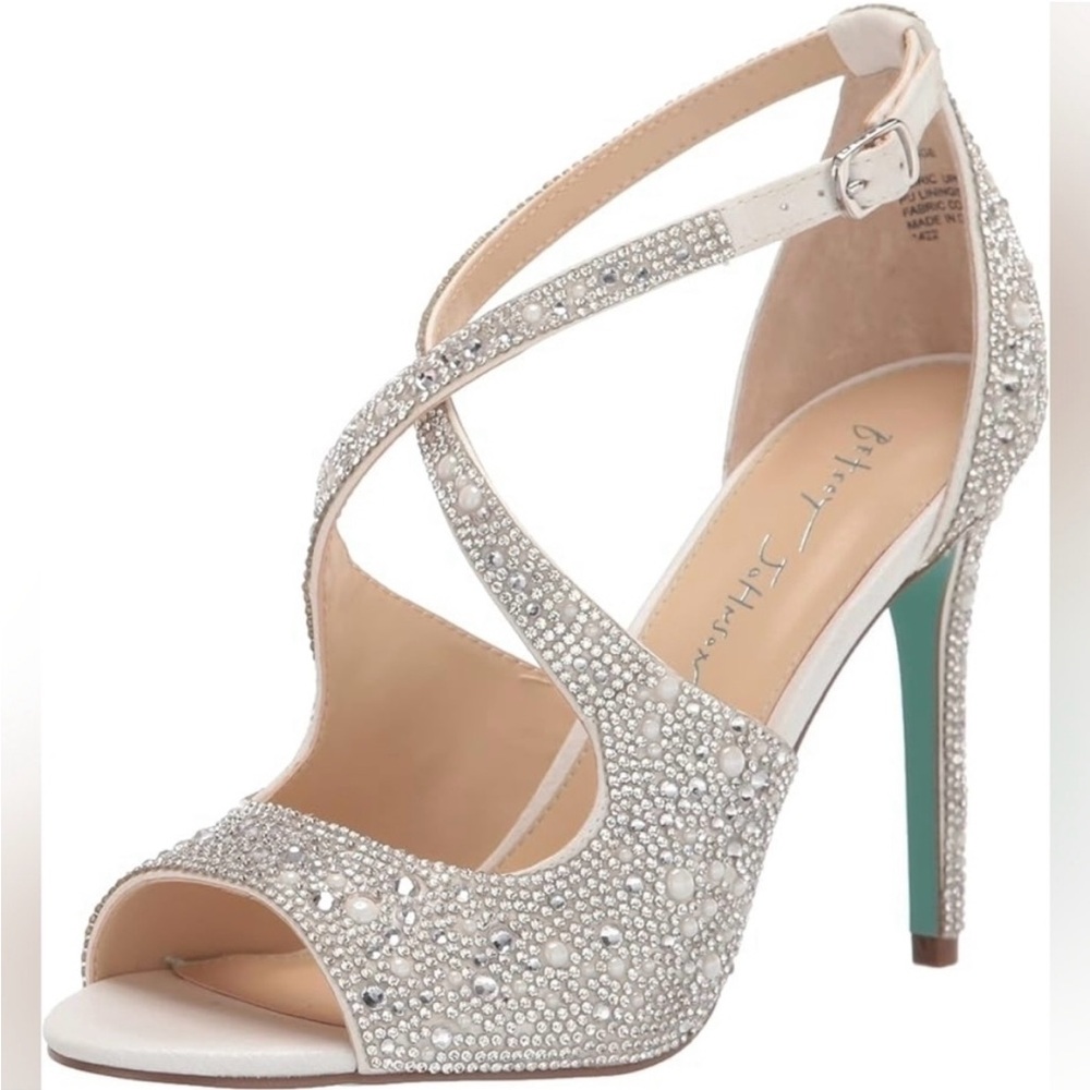 Betsey Johnson rhinestone heels